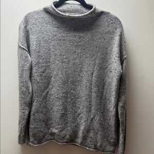 Madewell Heathered Gray Knit Top
